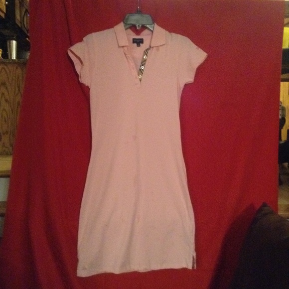 burberry pink polo